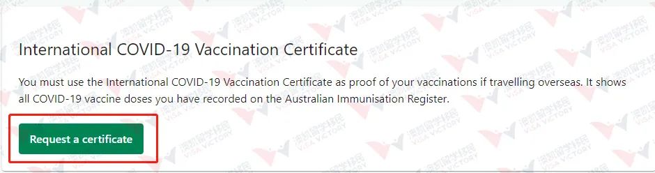 Request a certificate