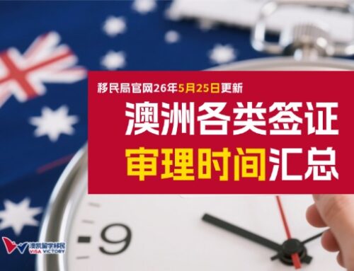 26年 最新澳洲各类签证审理周期（持续更新）